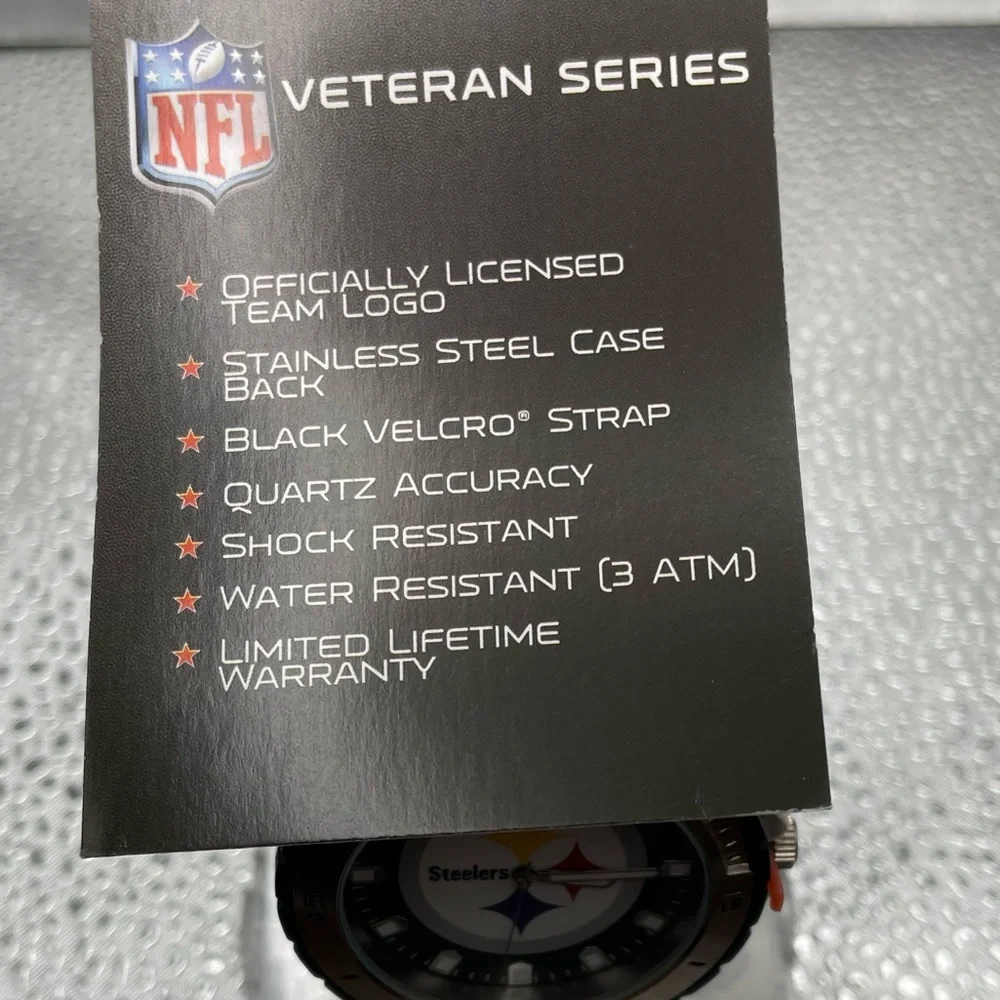 Men’s NFL Pittsburgh Steelers Watch - Picture 5 of 7